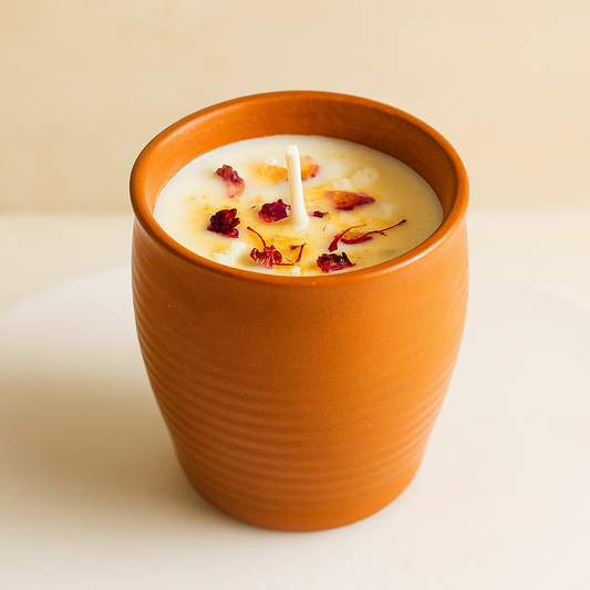 Matka Holi candle