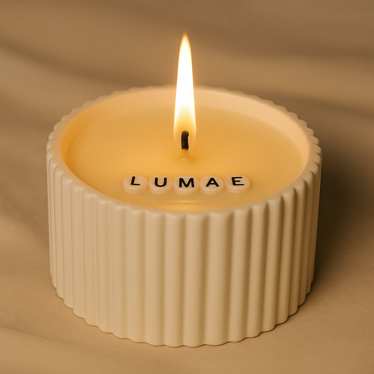 Secret message candle
