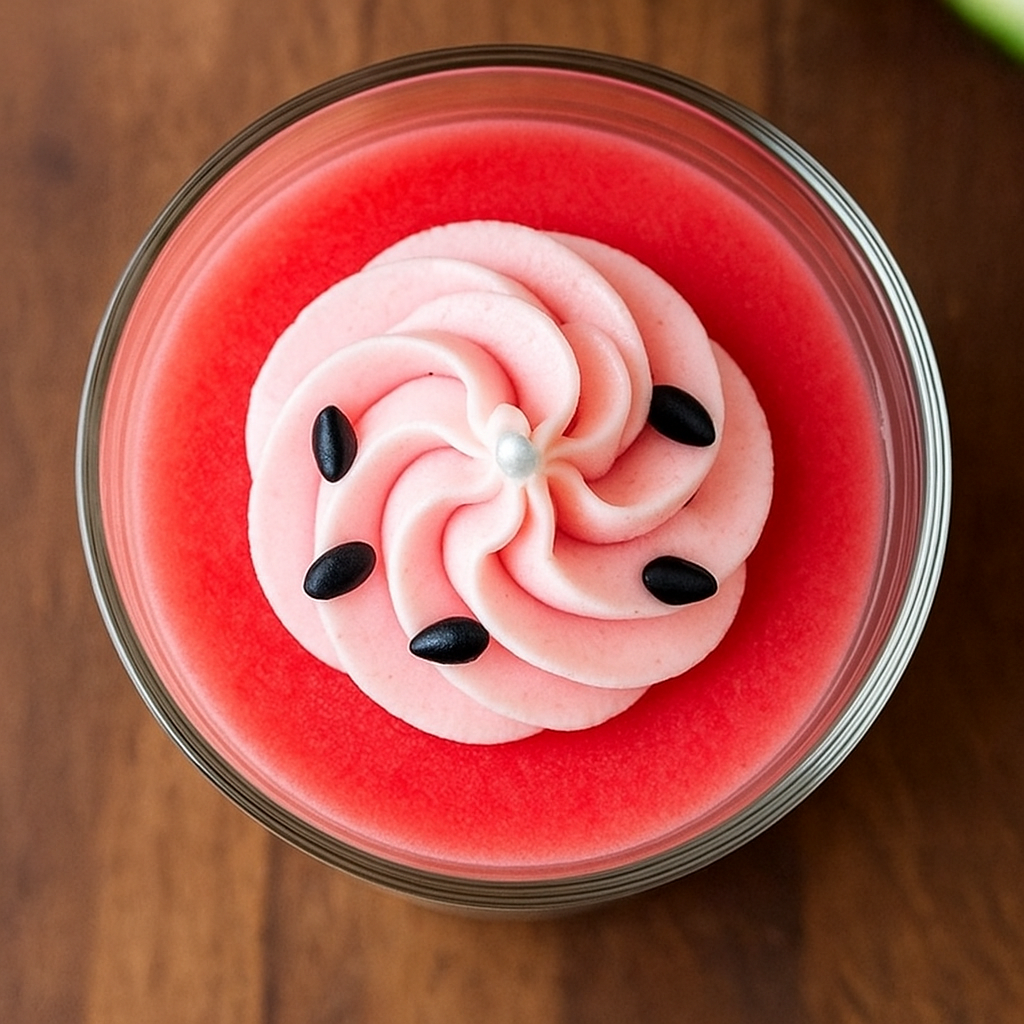 Watermelon candle