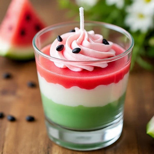 Watermelon candle